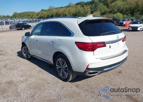 2017 Acura Mdx Technology Package из США, поврежденный, VIN 5FRYD4H55HB030122